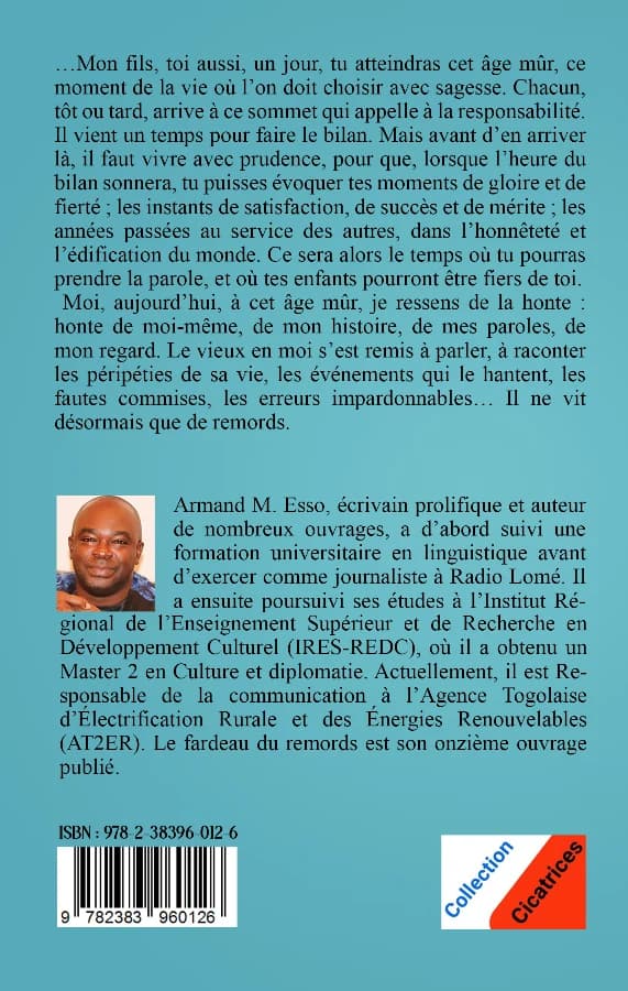 Dos de Le fardeau du remords