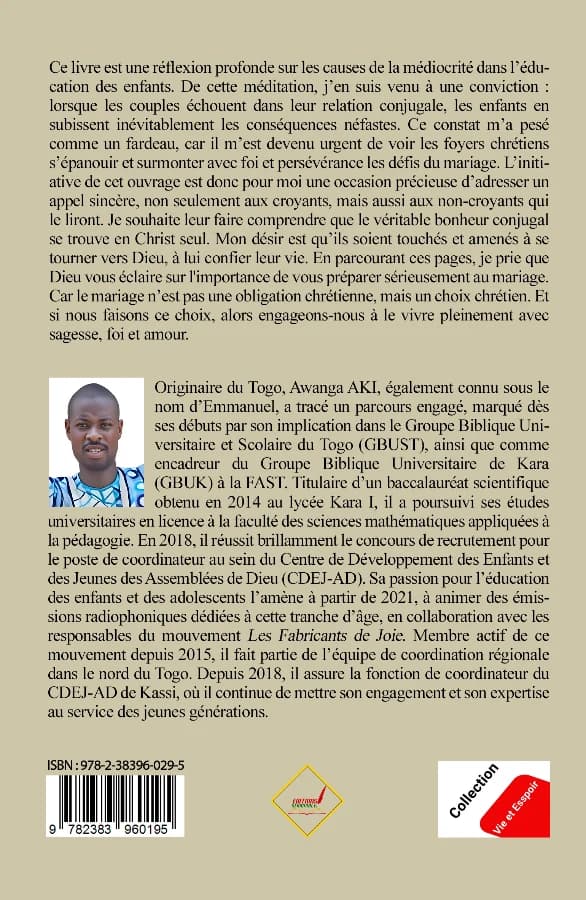 Dos de couverture de Les fiancés s'interrogent