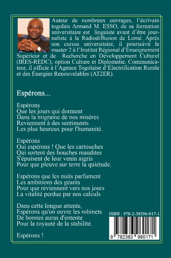 Dos de Regard de l'autre